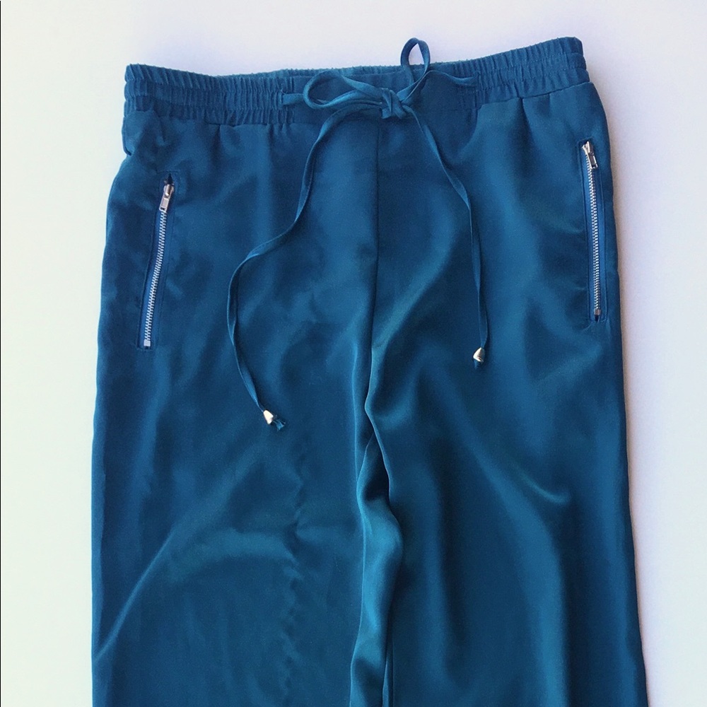 Satin joggers